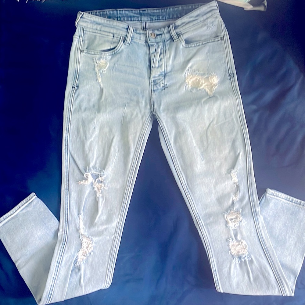 Ksubi Men's Van Winkle Trashed Dreams Skinny Jeans